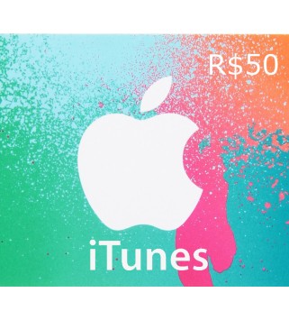 iTunes R$50 BR Card Key 